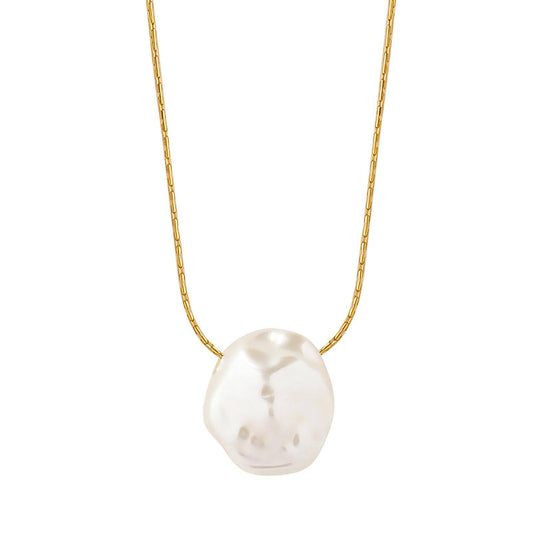 Baroque Pearl Pendant Necklace